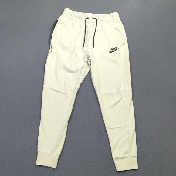 Nike Pants Men's M Off White Tech Fleece Joggers Athleisure Athletic - Picture 1 of 12
